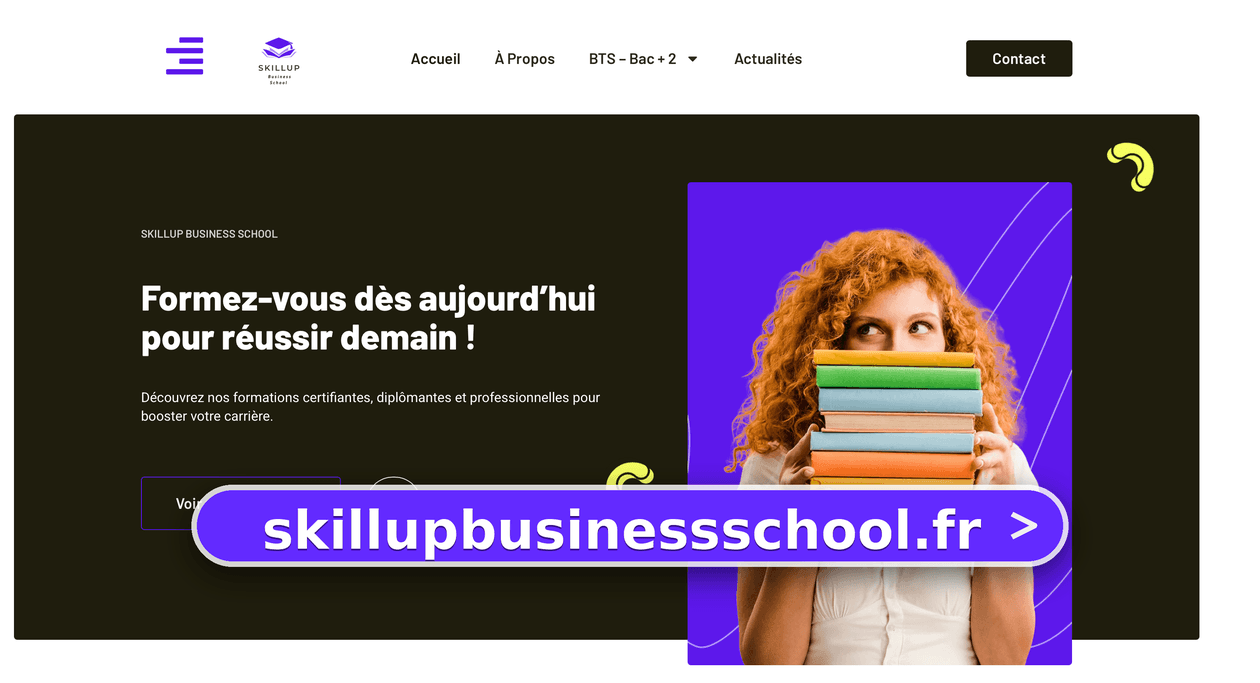 SkillUp Business School – Plateforme de Formations Professionnelles